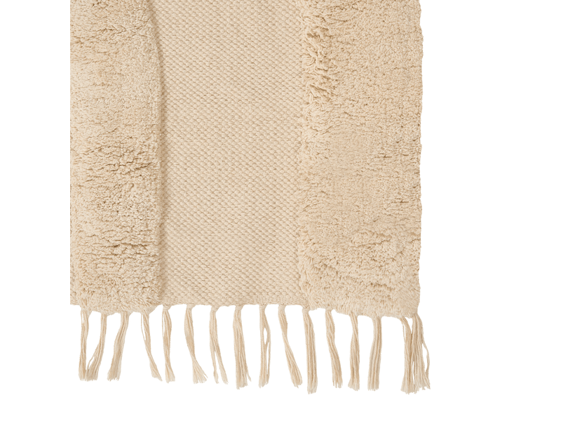 Tapis enfant nako beige 140 x 200 cm coton - Conforama E
