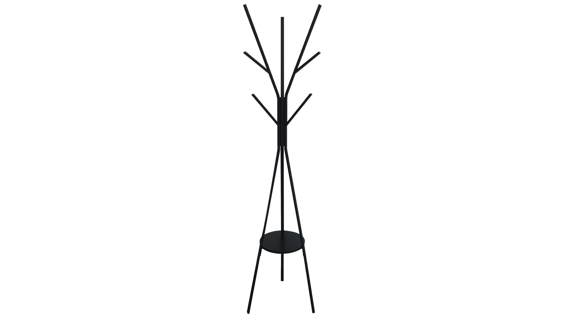 PORTE MANTEAU 180 CM LEO noir Conforama