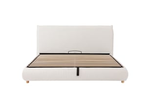 Lit coffre 180x200 cm RAUMIO   coloris blanc