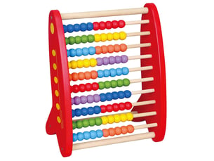 Boulier viga 59718 - grand boulier rouge 10 rangées