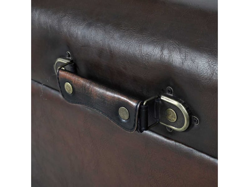  Ensemble de bancs de rangement 3 pcs marron  - Conforama C