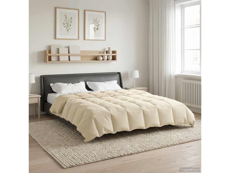  Couette - duvet d'été 220 x 240 cm été microfibre (100% polyester)  - Conforama B