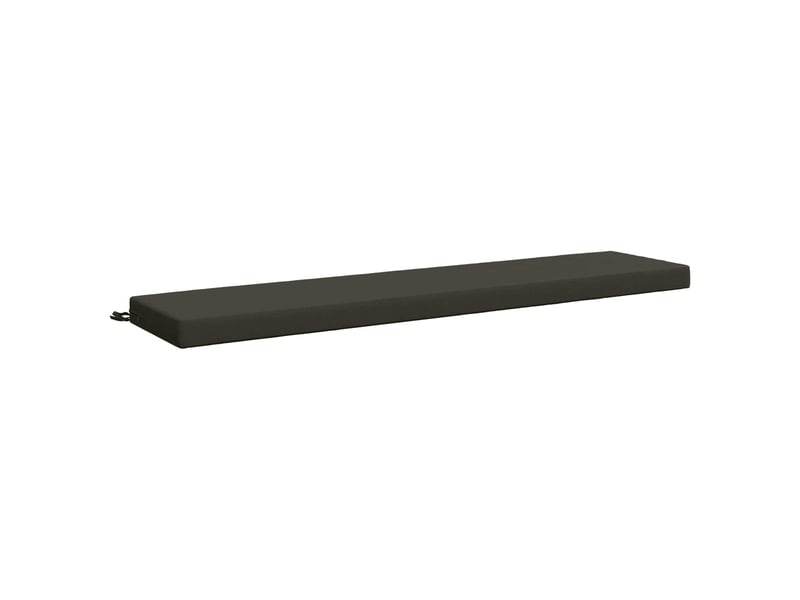 Coussin de banc, coussin d'assise, coussin de canapé soest 100 % polyester anthracite cf52981 - Conforama A