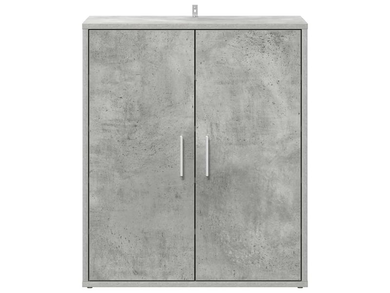  Meuble à chaussures, armoire à chaussures 60x35x70 cm gris béton shl163  - Conforama D