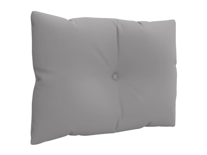  Lot de 3 coussins de palette, coussins de canapé gris tissu cf59674  - Conforama D