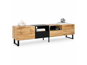 Meuble tv coloris bicolore 190 cm MEUBLIV  