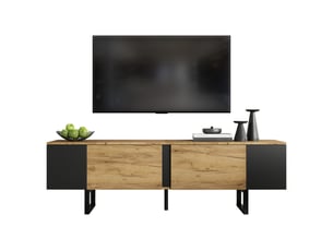 Meuble tv coloris naturel 180 cm <strong></strong> <strong></strong>