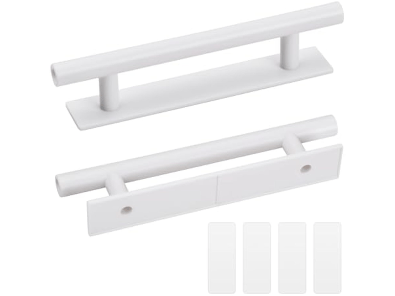  Jeu de 2 poignées autocollantes pour meubles, poignées pour portes coulissantes de 150 mm, poignées pour meubles  - Conforama A