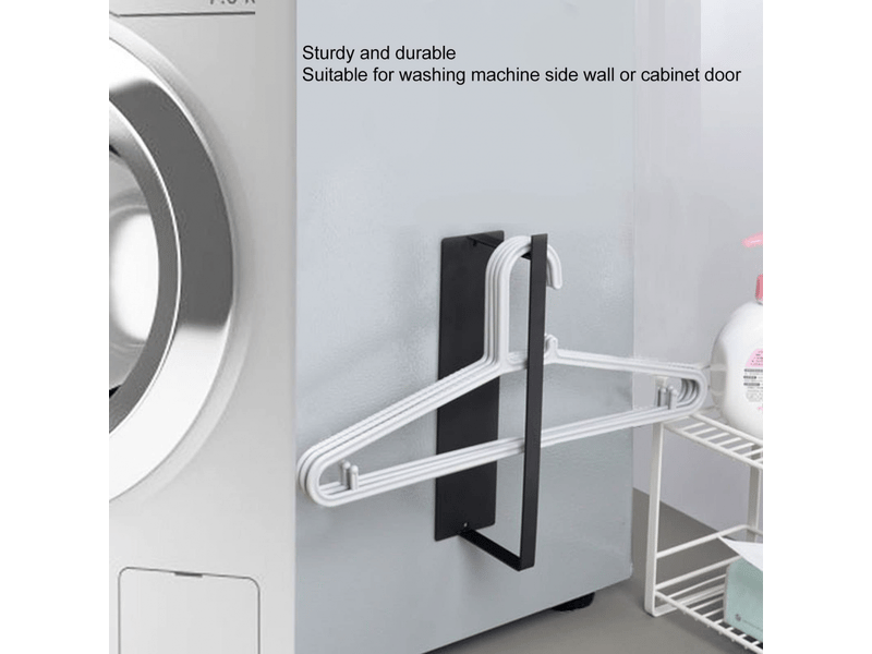  Support mural pour machine à laver, ventouse magnétique, panneau épais, porte-serviettes mural pour machine à laver, salle de bain  - Conforama C