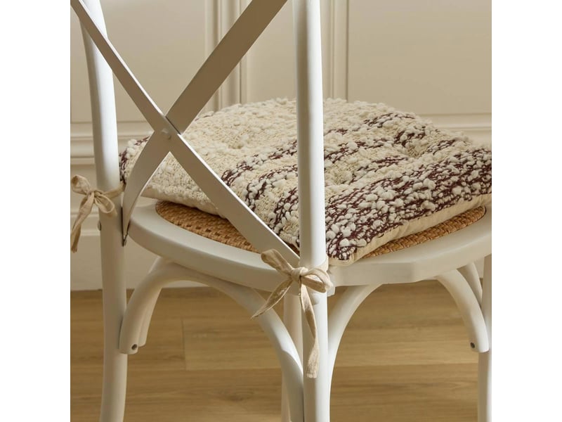  Galette beryl carré 38x38cm marron BERYL - Conforama C