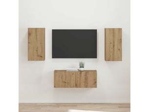 Meuble tv coloris marron 78.5 cm <strong></strong>  <strong></strong>