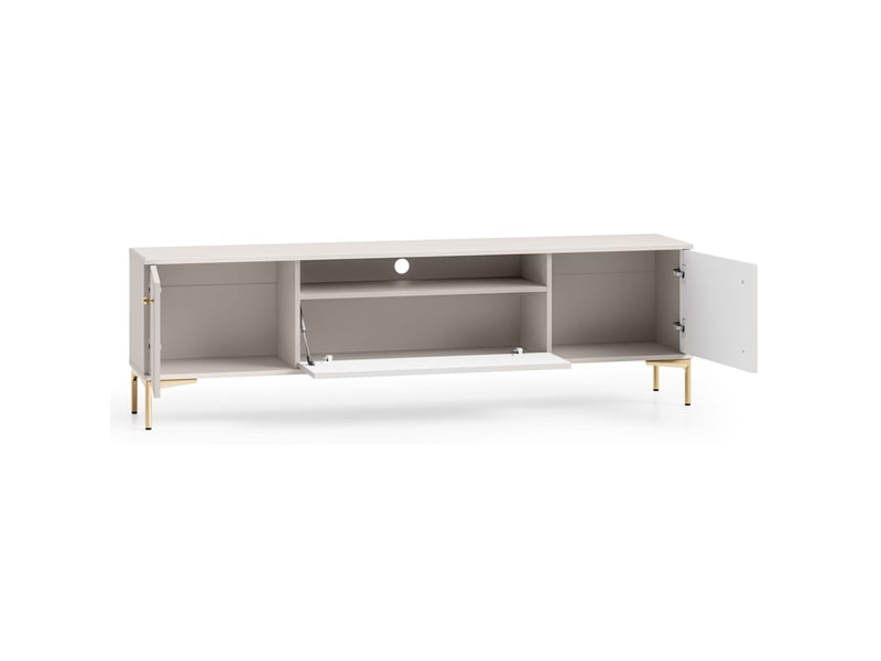  Selsey sandro - meuble tv - 180 cm - grėge Sandro - Conforama D