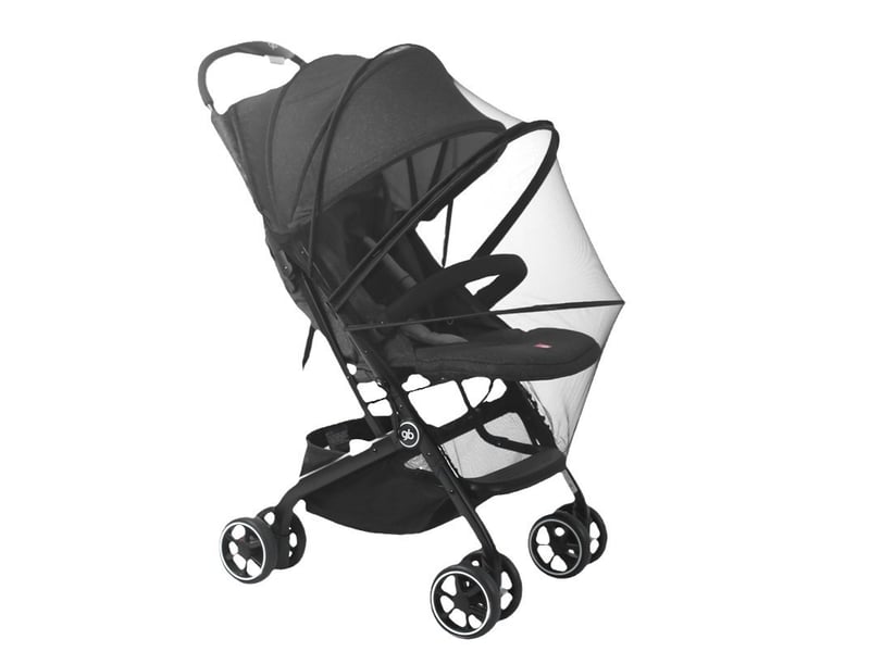 Moustiquaire universelle pour poussette avec double fermeture éclair - Conforama A