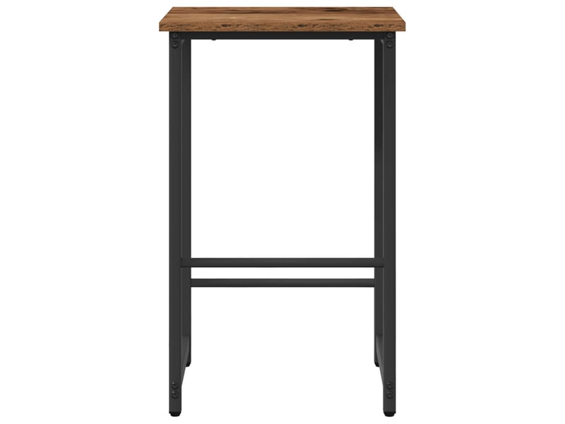 Tabouret de bar, chaise de bar bois ancien 40x32x64 cm bois d'ingénierie shl38680  - Conforama C