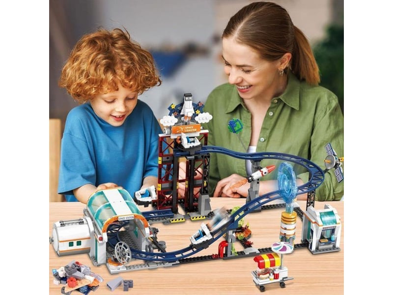  Jeu de construction montagnes russes spatiales 926 pieces avec plateforme elevatrice 151498_AAAHP14458_6_DROPFR - Conforama D