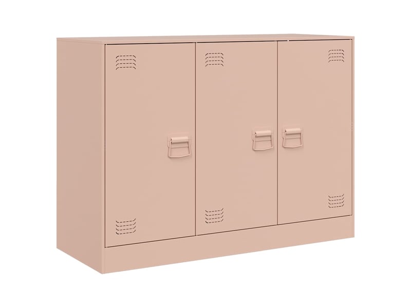 Buffet - bahut - meuble de rangement rose 99x39x73 cm acier - Conforama A