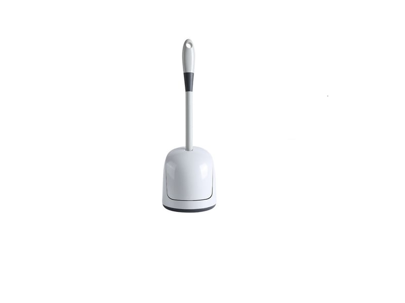  Brosse à wc compacte blanche avec support  - Conforama A