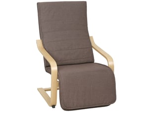 Pouf / repose pied marron