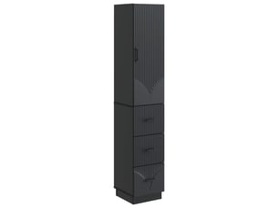 Armoire     <strong></strong> <strong></strong> coloris noir largeur 33 cm