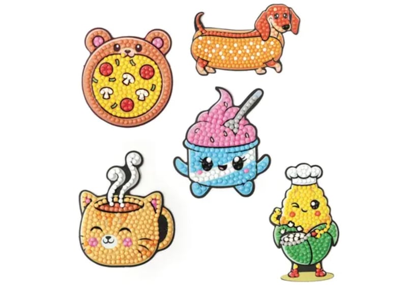  Kit diamant magnets enfant 5pcs 750286 - Conforama B