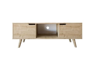 Meuble tv coloris beige 140 cm HANAH HOME  