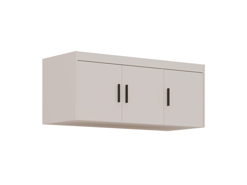  Surmeuble armoire storicos 3 portes beige 133x55x53 cm Storicos - Conforama A