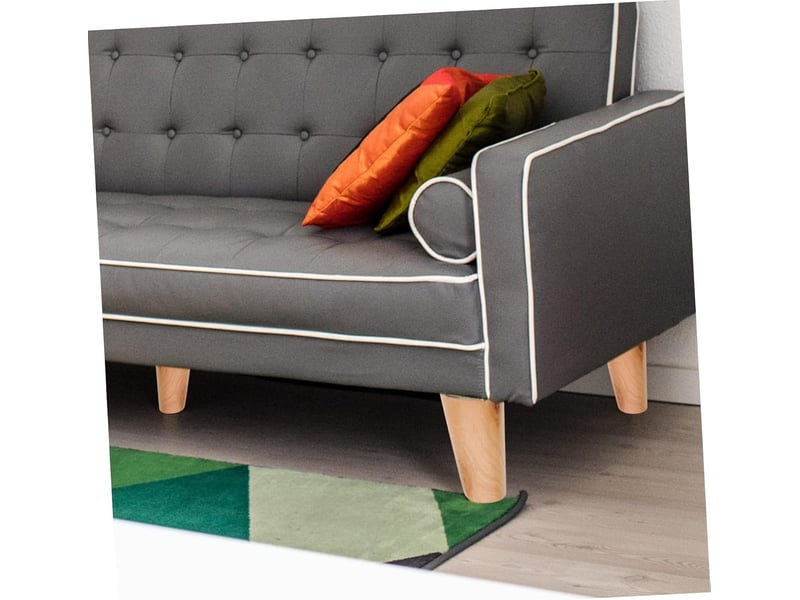  4pièces lot meuble de remplacement coniques pour commode lit table basse facile à installer avec patin antidérapant  - Conforama D