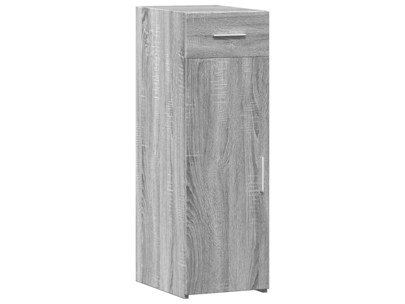  Buffet - bahut - meuble de rangement sonoma gris 30x42,5x93 cm bois d'ingénierie  - Conforama A