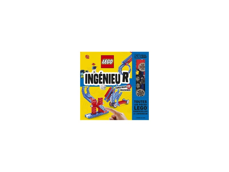  Activite ingenieur livre construis 11 machines 58 pieces 6 feuilles 1-13014606 - Conforama A