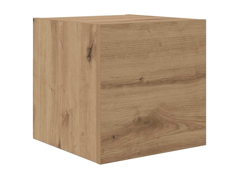  Ensemble meuble tv - banc tv - meuble de rangement 4 pcs chêne artisanal bois d'ingénierie  - Conforama E