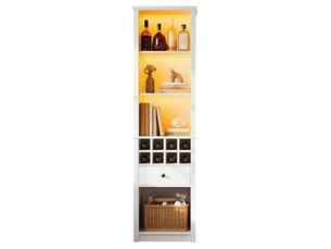 Vitrine coloris blanc <strong>WISHDOR</strong> <strong></strong> - 55 cmx200 cm