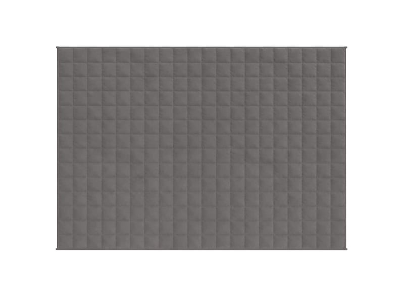  Couverture lestée adulte gris 150x200 cm 7 kg tissu shl76985  - Conforama C