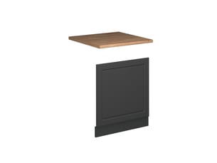 Vicco façade, anthrazit-gold landhausanthracite, 60cm, pt chêne