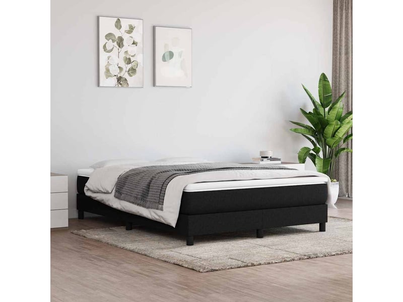  Matelas de lit à ressorts ensachés fermeté moyenne noir 140x200x20 cm tissu  - Conforama B