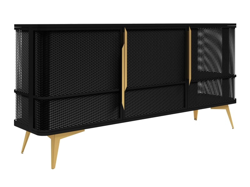  Buffet camfelo 101, le nombre de portes: 3, stratifié, 85x180x40cm  - Conforama E