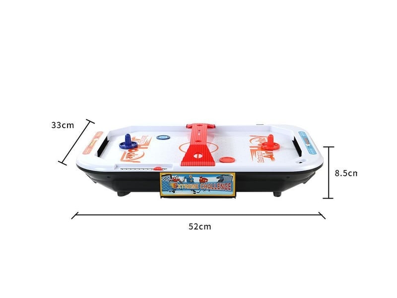  Air hockey  jeu avec soufflerie intégrée 52x33x8.5cm  - Conforama B