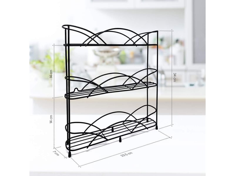  Kitchen rangement epices 33x7x33.5cm  - Conforama B
