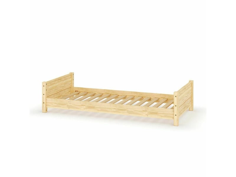  Pack lit enfant montessori avec matelas 90x200 cm louw  bois Louw - Conforama B