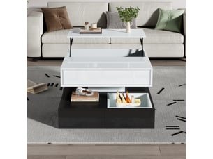 Table basse  coloris blanc <strong></strong> <strong></strong>