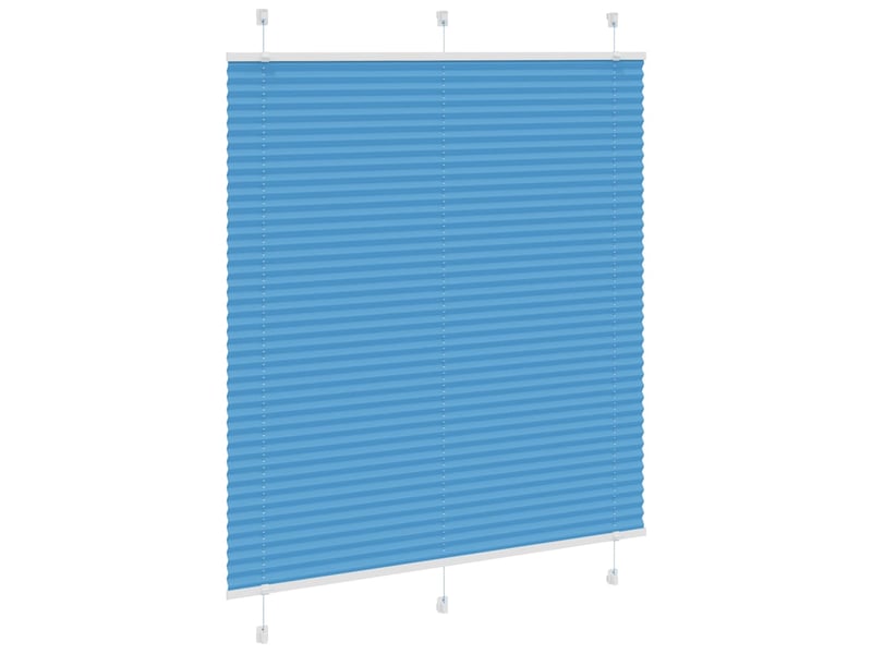  Store plissé, store de fenêtre bleu 120x150 cm largeur du tissu 119,4cm polyester cf46786  - Conforama C