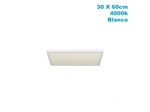 Panneau led en saillie fabrilamp tivoli 36 w 3060 lm 4000 k blanc 2,5 x 30 x 60 cm