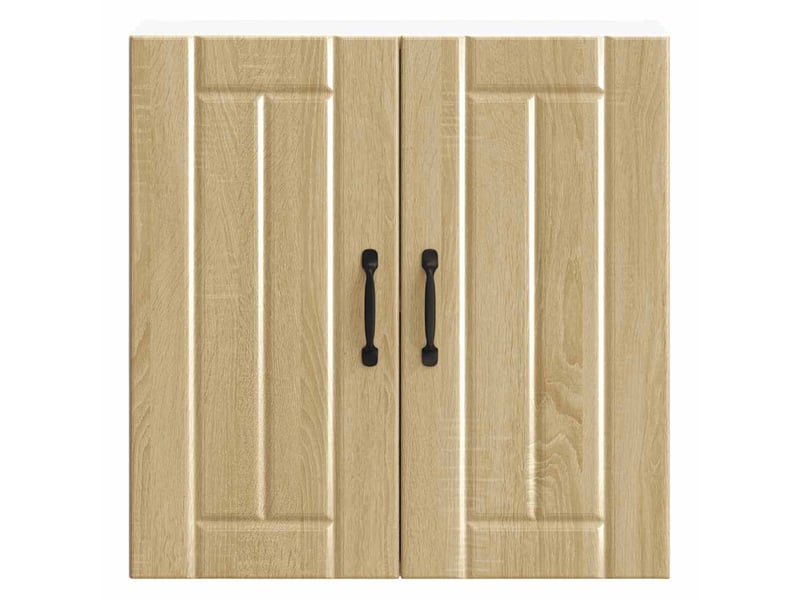  Meuble de rangement, armoire murale de cuisine lucca chêne sonoma bois ingénierie shl5608  - Conforama E