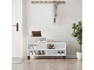 Meuble à chaussures 3 paire(s)  <strong></strong>  <strong></strong> coloris blanc