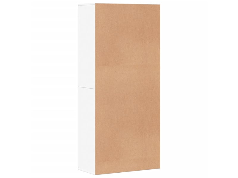  Meuble à chaussure | armoire à chaussures blanc 80x39x178 cm bois d'ingénierie  - Conforama E