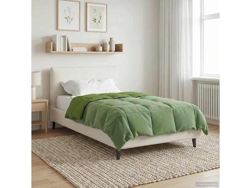  Duvet d'hiver - couette 135 x 200 cm hiver - couette microfibre (100% polyester)  - Conforama D