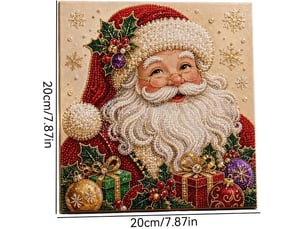 Kit diy diamond painting perles de noël – art créatif à réaliser soi-même pour adultes-style 2