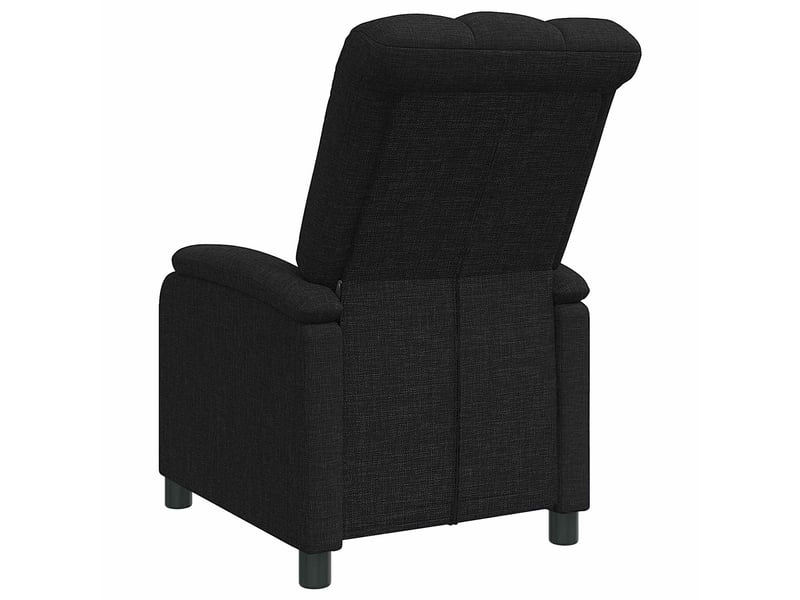  Vidaxl fauteuil inclinable noir tissu  - Conforama E