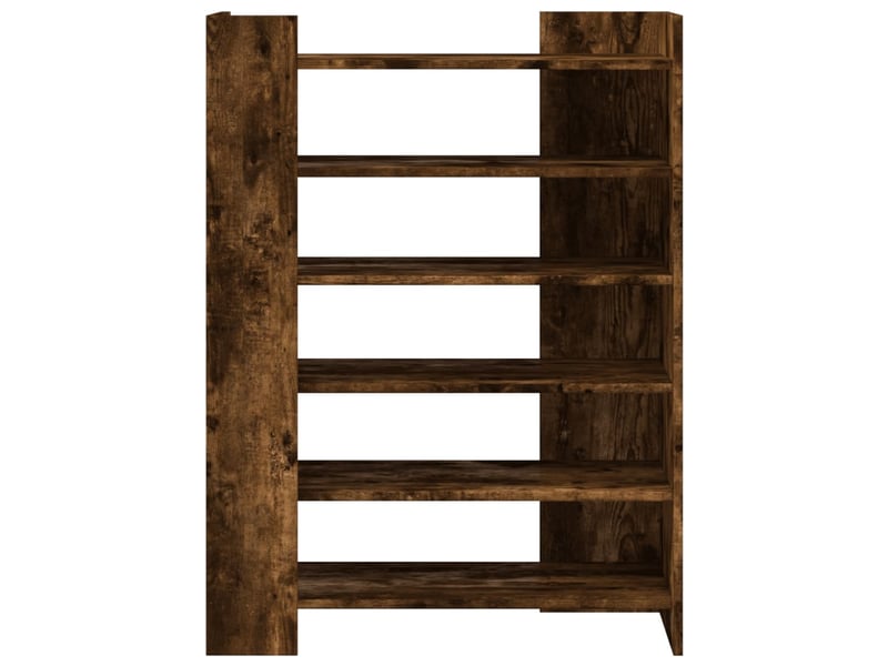  Meuble à chaussure | armoire à chaussures chêne fumé 74,5x37,5x100 cm  - Conforama D