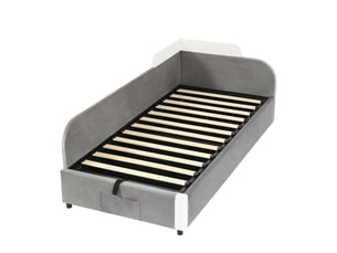 Lit coffre 90x200 cm <strong></strong>  <strong>Qualité haut de gamme</strong> coloris bicolore