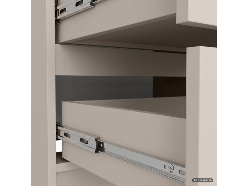  Commode k120 cachemire 120 cm 6 tiroirs 120x40x77 cm Commode K120 - Conforama E
